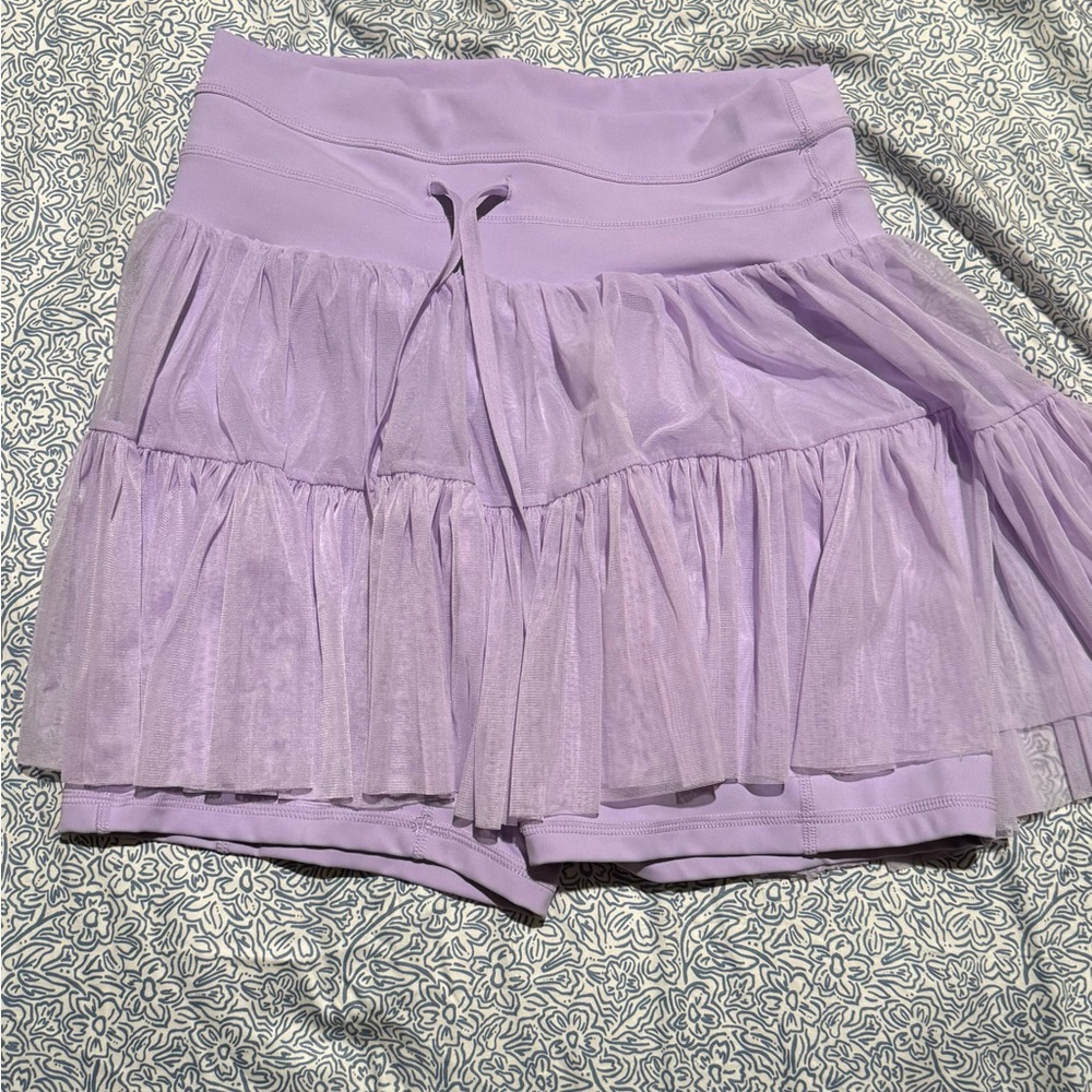 popflex digital lavender pirouette skort